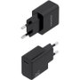 Aisens Cargador GaN USB-C 20W con Cable USB-C 1m Negro